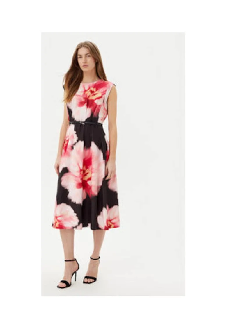 Rochie cu imprimeu floral - DD5H2J04 - poliester