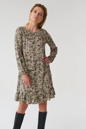 Rochie cu imprimeu floral Lanko
