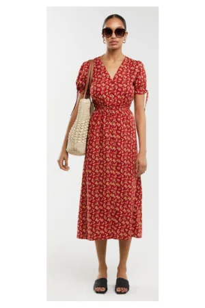 Rochie cu imprimeu floral Paregi