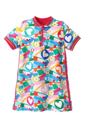Rochie cu imprimeu geometric