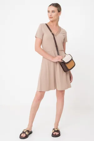 Rochie cu insertie crosetata Savannah
