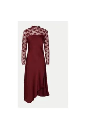 Rochie cu insertii cu dantela