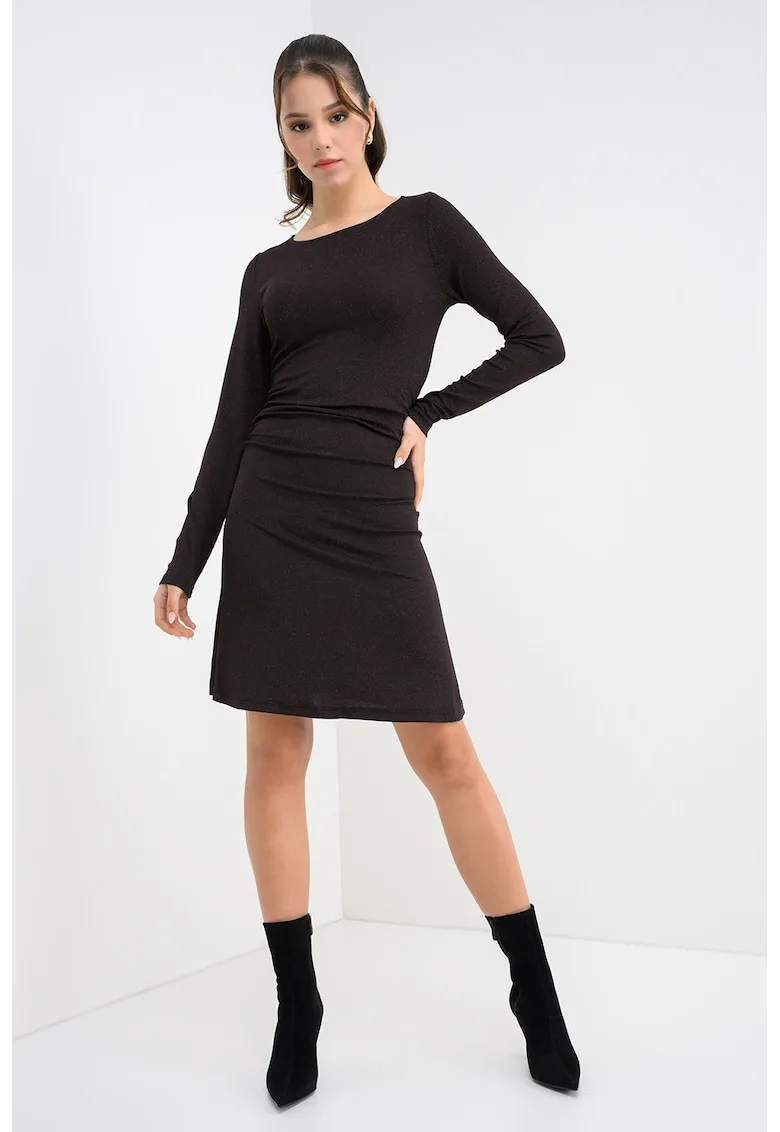 Rochie cu insertii de lurex Kanva