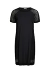 Rochie cu insertii de plasa