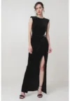 Rochie cu lant la decolteu Elegant