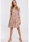 Rochie cu maneca scurta cu volane
