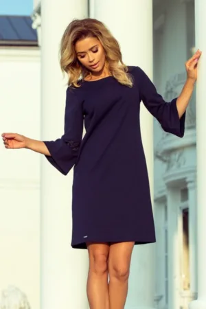 Rochie cu maneci din dantela -