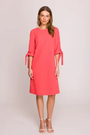 Rochie cu maneci legate -