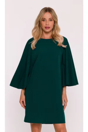 Rochie cu maneci liliac