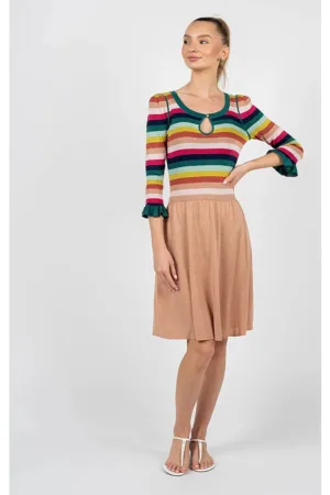 Rochie cu maneci trei sferturi -