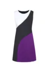 Rochie cu model color block