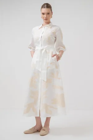 Rochie cu model floral Nota