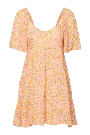 Rochie cu model floral Superdry Take a Chance -