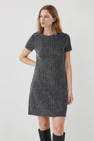 Rochie cu model herringbone