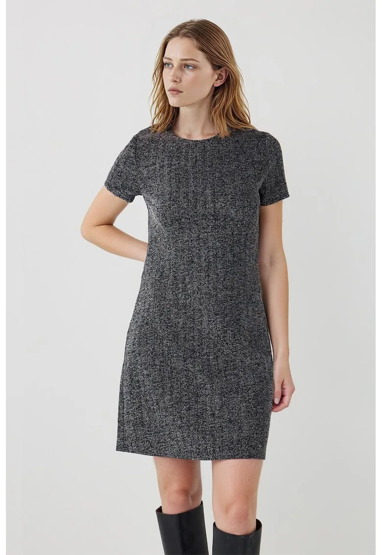 Rochie cu model herringbone