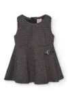 Rochie cu model in carouri - fara maneci