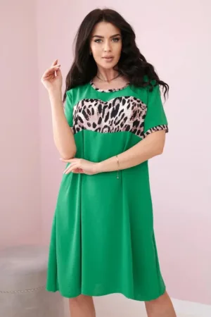 Rochie cu model leopard -