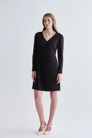 Rochie cu model petrecut si aspect stralucitor