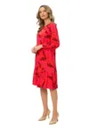 Rochie cu model si maneci lungi Ema