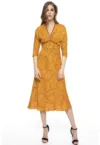 Rochie cu model si maneci medii