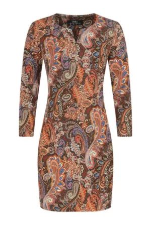 Rochie cu motive florale