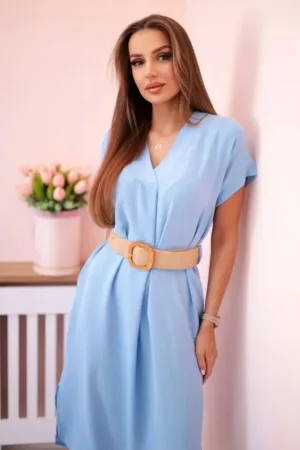 Rochie cu o curea decorativa -