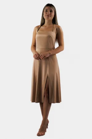 Rochie cu slit frontal - fara maneci