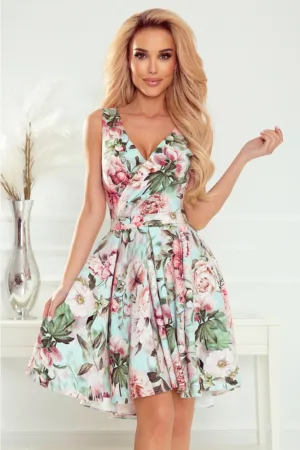 Rochie cu spate mai lung si curea -