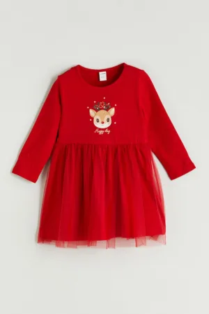 Rochie cu tematica de Craciun