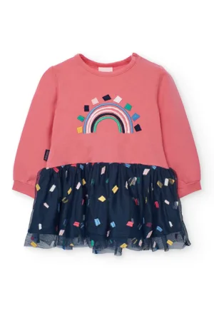 Rochie cu terminatie din tul