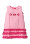 Rochie cu volane din tul - fara maneci