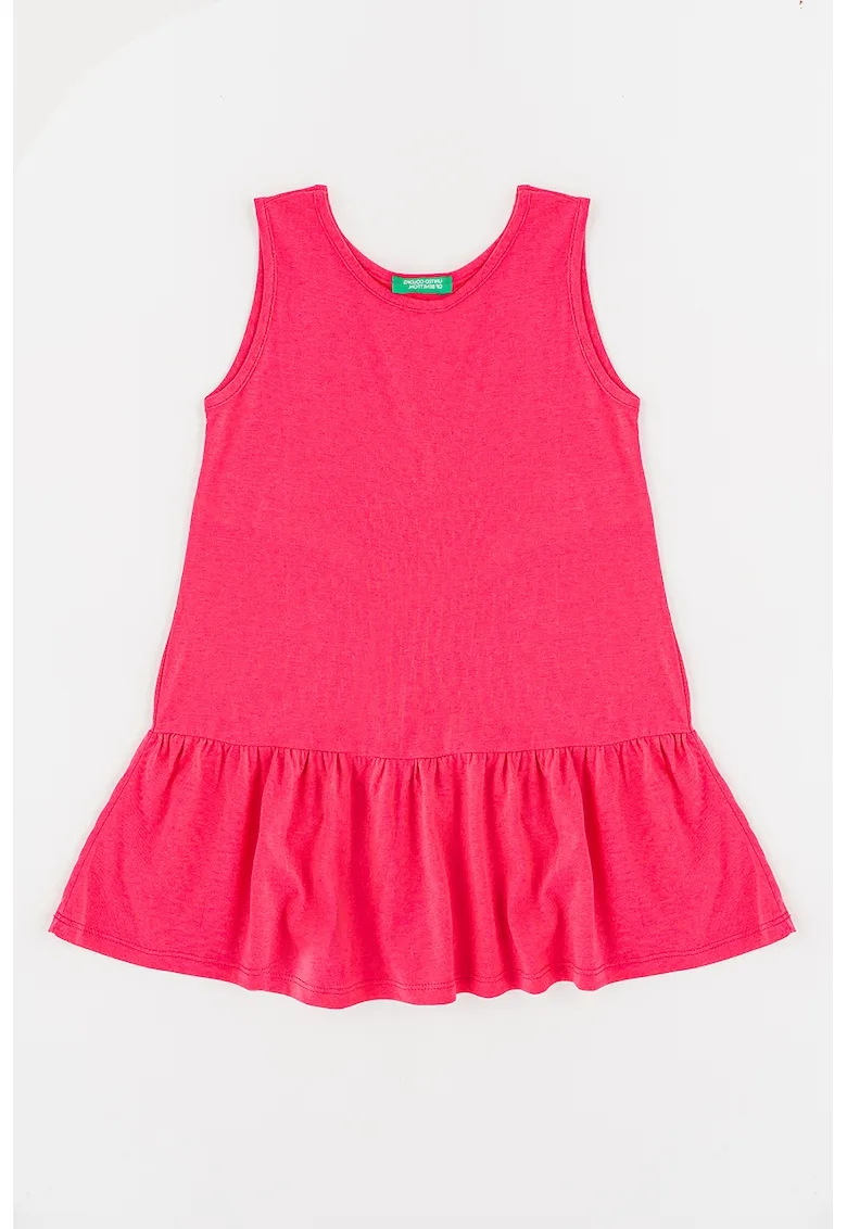 Rochie cu volane in partea inferioara - fara maneci