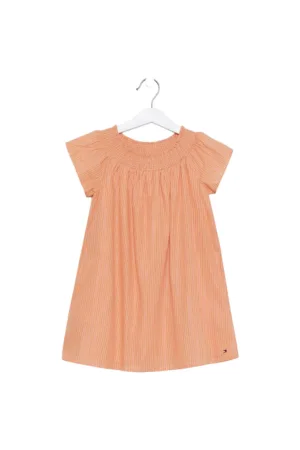 Rochie cu volane si dungi -