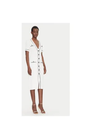 Rochie dama  100004 CANDELOTTO - Viscoza/Poliamida - Ecru