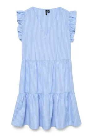 Rochie dama 10325250 - Poliester/Bumbac - Albastru