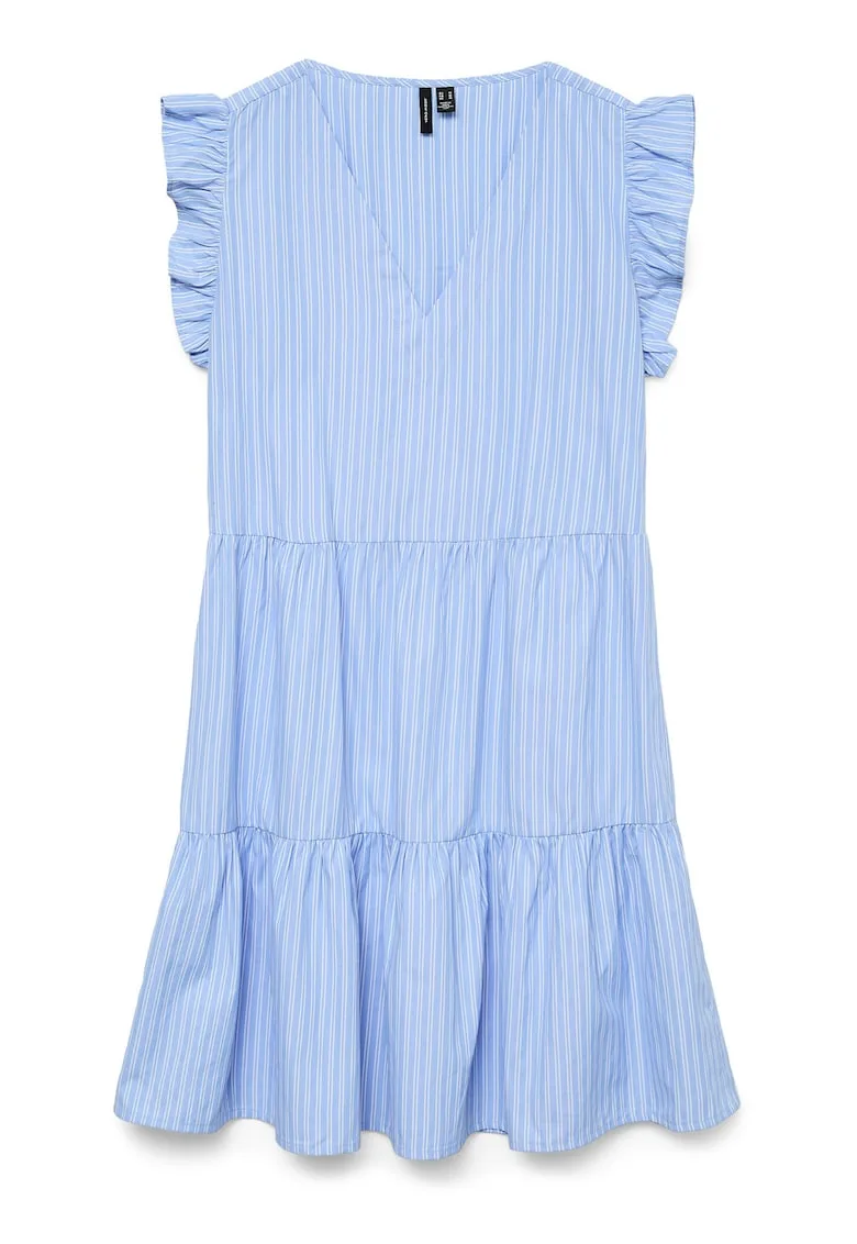 Rochie dama  10325250 - Poliester/Bumbac - Albastru