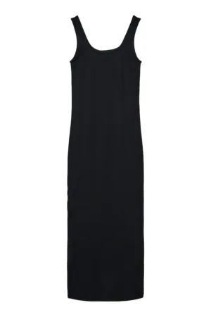 Rochie dama 10325601 - Bumbac/Elastan - Negru