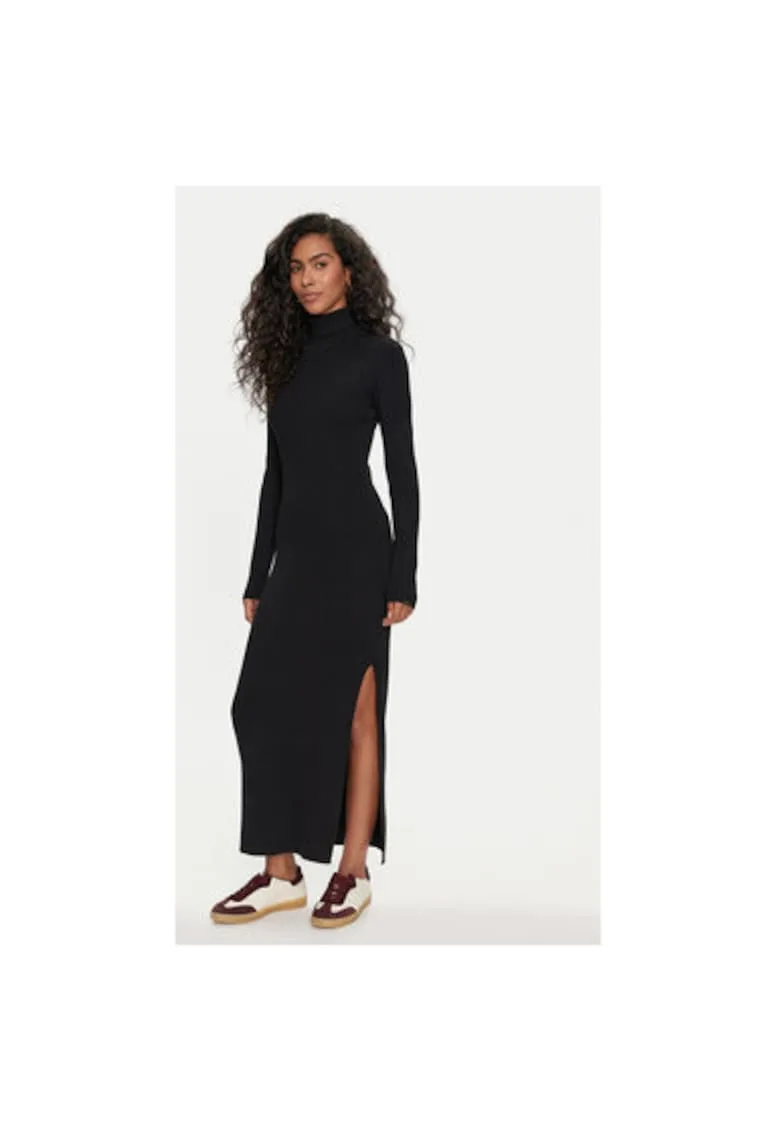 Rochie dama 112358303 - Viscoza/Nylon - Negru