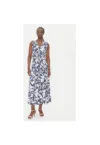 Rochie dama  13002039 - Viscoza - Bleumarin