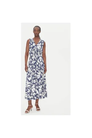 Rochie dama  13002039 - Viscoza - Bleumarin