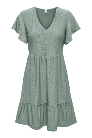 Rochie dama  15289687 - Poliester reciclat/Poliester - Verde