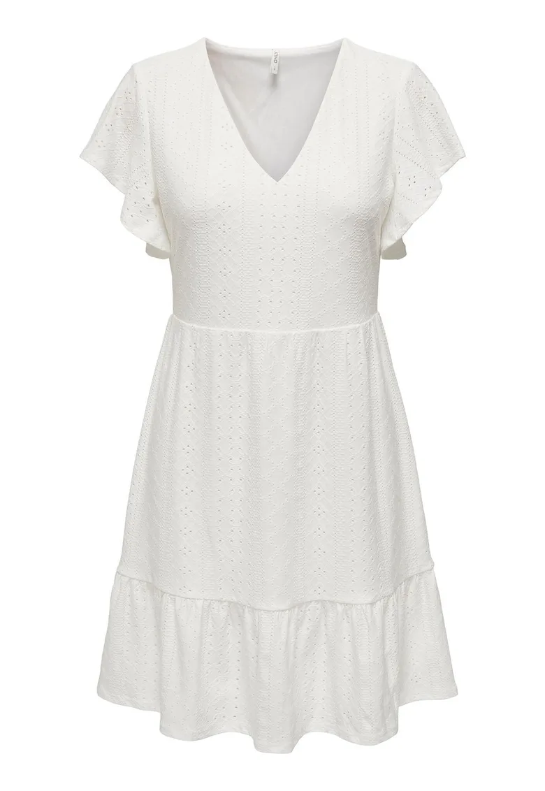 Rochie dama  15289687 - Poliester/Elastan - Alb