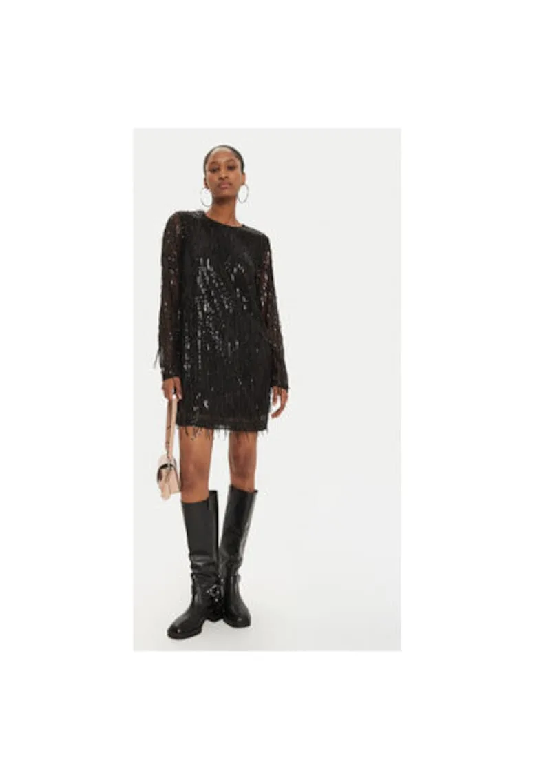 Rochie dama  15336062 - Poliester - S INTL - Negru