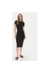 Rochie dama  15348755 - Bumbac - Negru
