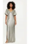 Rochie dama -  18111 - Auriu - Poliester