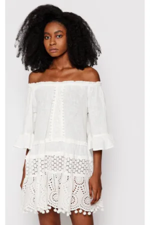 Rochie dama -  208056892 - Bumbac - Alb