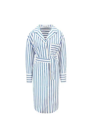 Rochie dama - 208469753 - Bumbac - Albastru