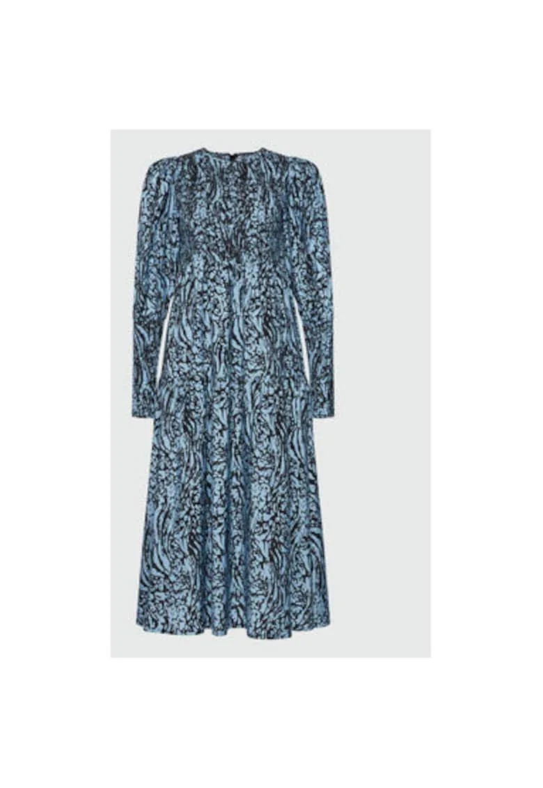 Rochie dama - 209795035 - Viscoza - 34 EU - Albastru