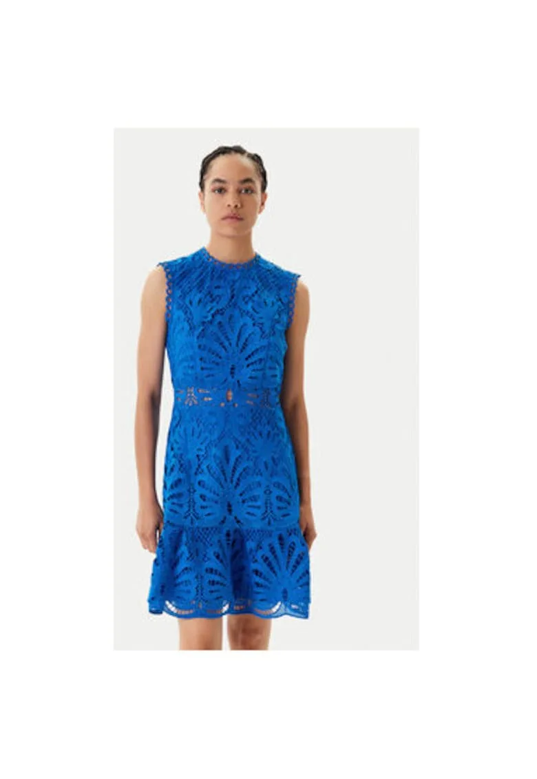 Rochie dama 241-ROSLI - Poliester - Albastru