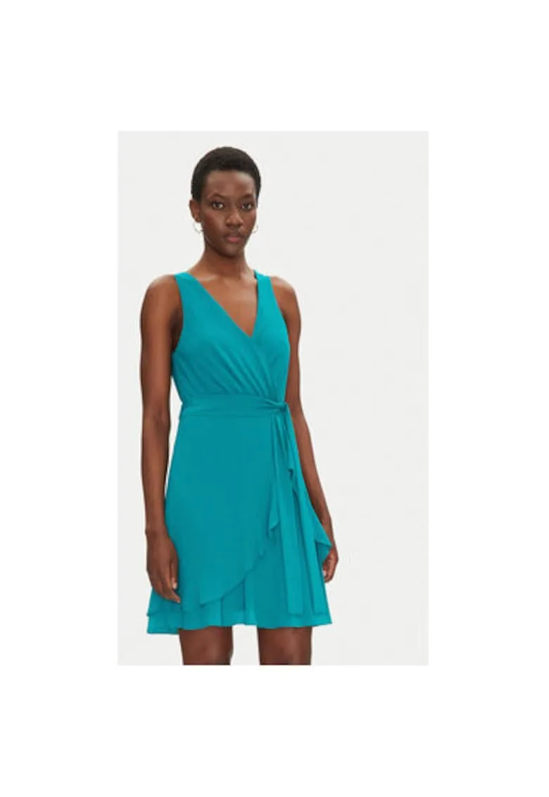 Rochie dama 241-ROSVAL - Poliester - 34 EU - Turcoaz